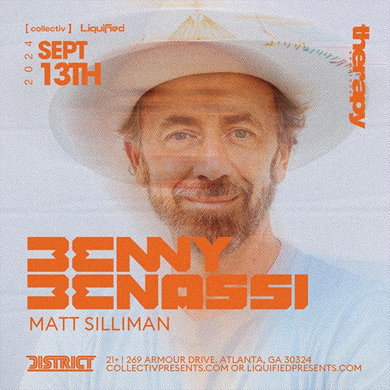Get ready for an electrifying night as District Atlanta proudly presents international EDM sensation Benny Benassi.