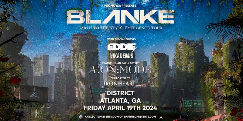 Get ready for a musical journey as we welcome the phenomenal BLANKE to District Atlanta