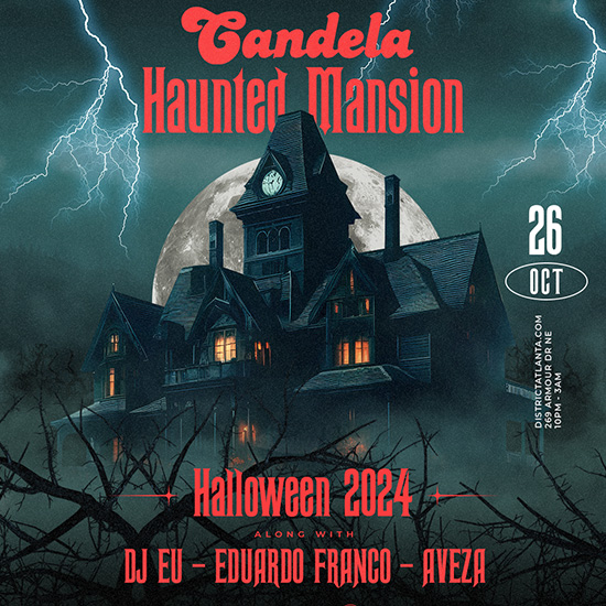 Candela Halloween on October 26th at District Atlanta.