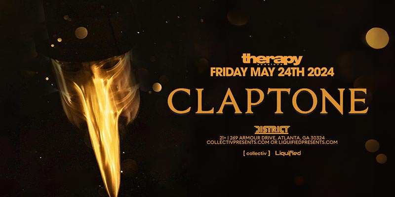 Join us on Friday, May 24th, as world-renowned DJ Claptone graces District Atlanta's stage! 