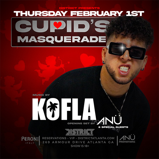 Join us Thursday, February 1st, for a soirée where passion meets intrigue & don't miss this Valentine's celebration!