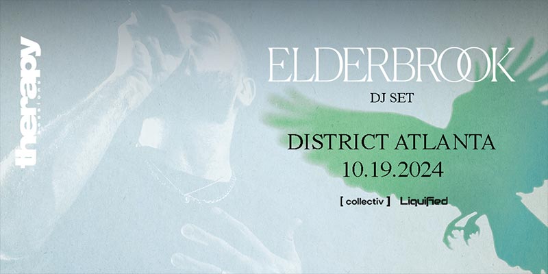 Elderbrook at District Atlanta on Saturday, October 19th