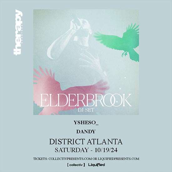 Elderbrook at District Atlanta on Saturday, October 19th
