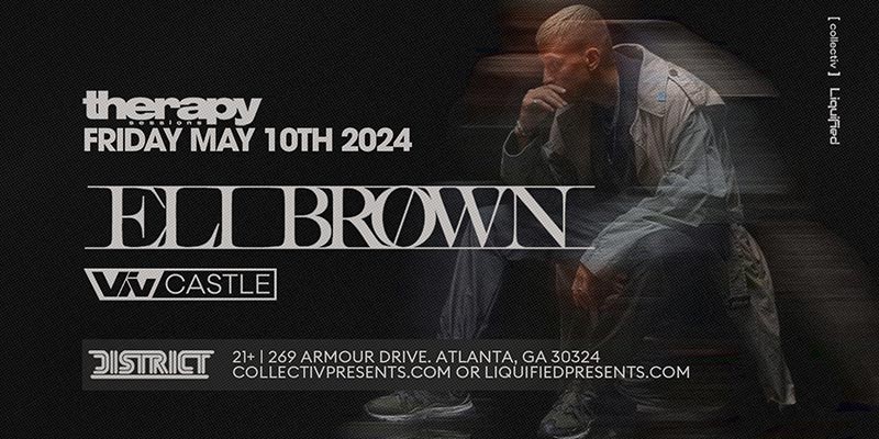 Prepare for an unforgettable night as District Atlanta proudly presents renowned DJ and producer, Eli Brown!