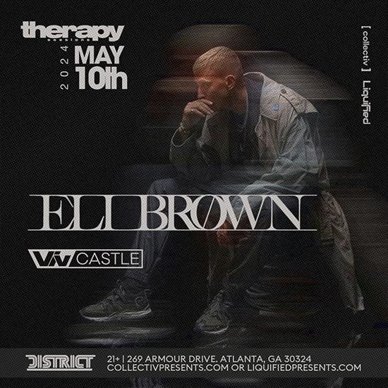 Prepare for an unforgettable night as District Atlanta proudly presents renowned DJ and producer, Eli Brown!