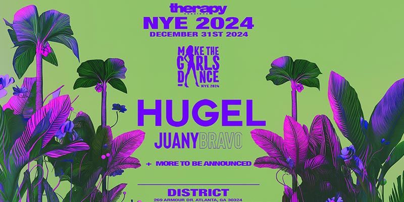 Hugel New Year's Eve at District Atlanta on Tuesday, December 31st