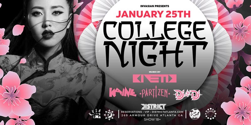 InvAsian College Night, January 25th, 2024.