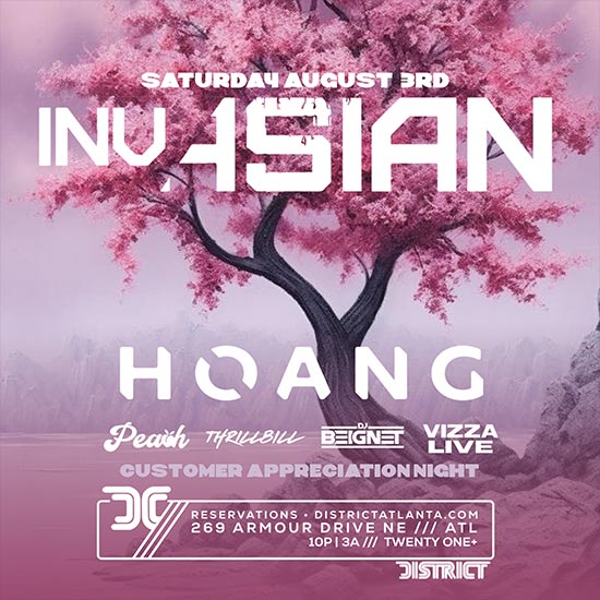 InvAsian: Customer Appreciation Night! Saturday, August 3rd, 2024
