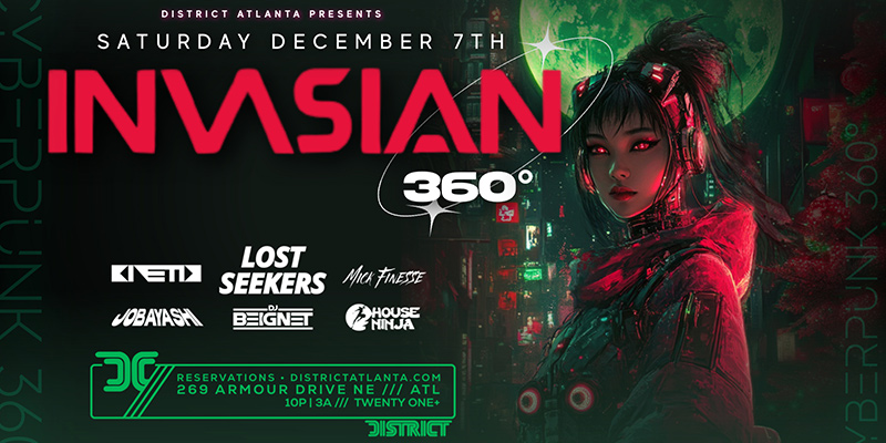 InvAsian 360° Saturday, December 7th, 2024