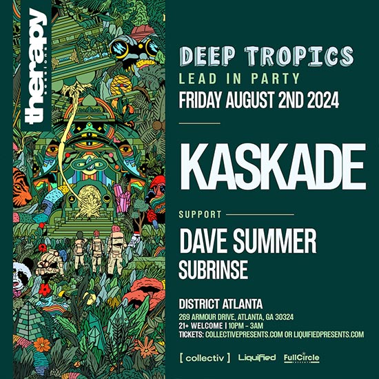 Join us on August 2nd at District Atlanta for a monumental night as the legendary Kaskade takes the stage!