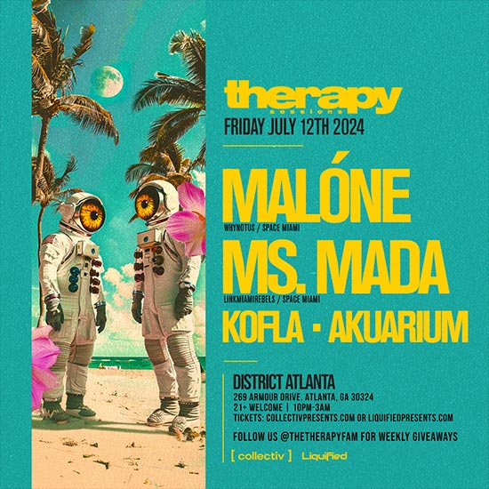 Malóne & Ms. Mada at District Atlanta on Friday, July 12th