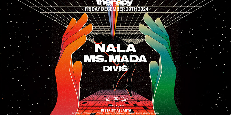 Nala and Ms. Mada at District Atlanta on Thanksgiving Eve, Friday, December 20th