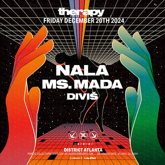 Nala and Ms. Mada at District Atlanta on Thanksgiving Eve, Friday, December 20th
