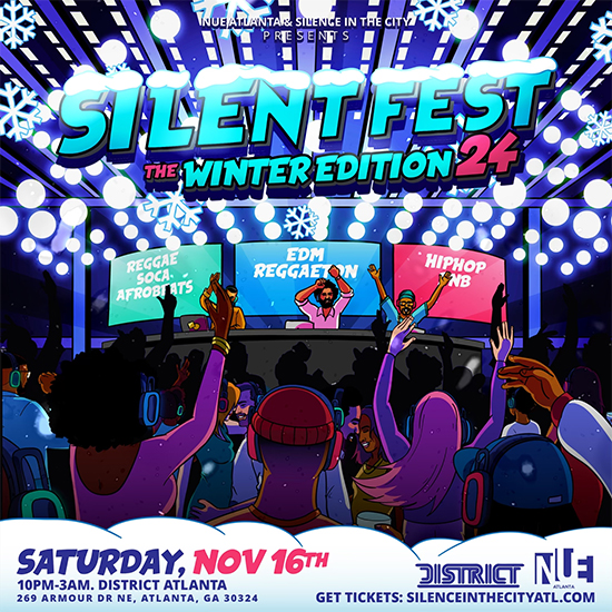 Silence in The City: Silent Fest The Winter Edition at District Atlanta on Saturday, November 16th