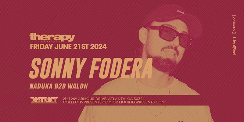 Get ready to dance the night away as District Atlanta presents an electrifying evening with the internationally acclaimed DJ and producer Sonny Fodera on Friday, June 21st! 
