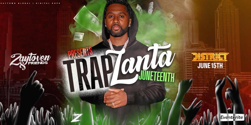 Come celebrate Juneteenth, Saturday, June 15th, with Zaytoven & Friends in Traplanta. It's going to be epic!