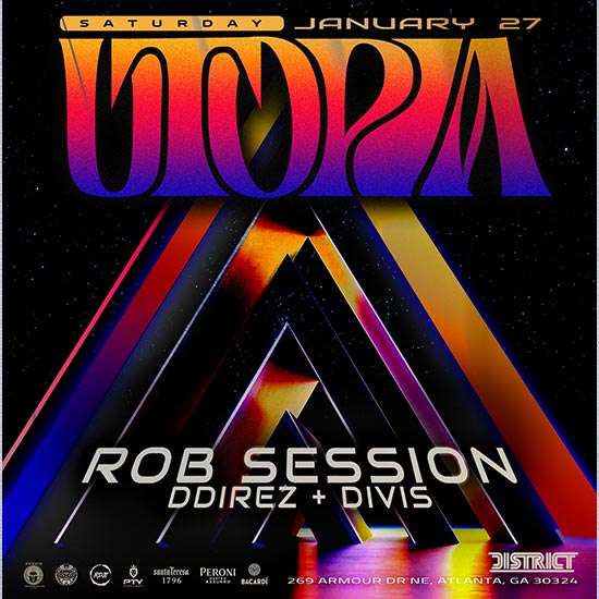 Get ready to kick off 2024 with a bang at UTOPIA on January 27th! 