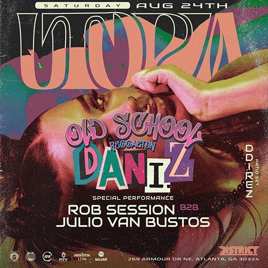 Join us on August 24th as Utopia returns to District Atlanta.