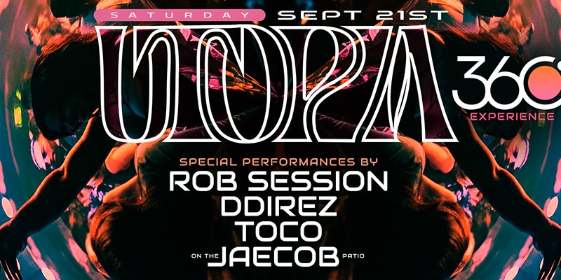Join us on September 21st as Utopia returns to District Atlanta.