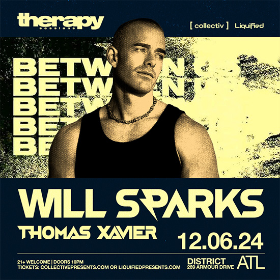 Will Sparks at District Atlanta on Friday, December 6th
