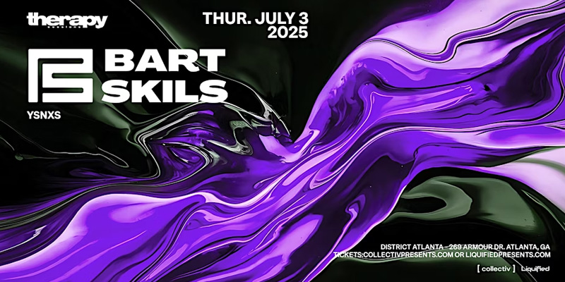 Bart Skils at District Atlanta on Thursday, July 3rd!