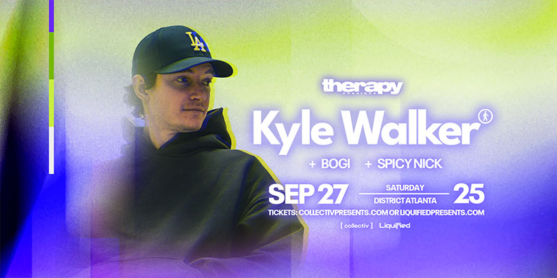 Kyle Walker at District Atlanta on Saturday, September 27th!