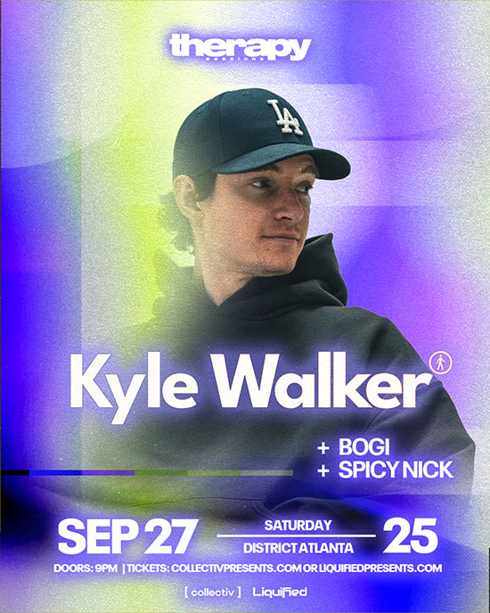 Kyle Walker at District Atlanta on Saturday, September 27th!
