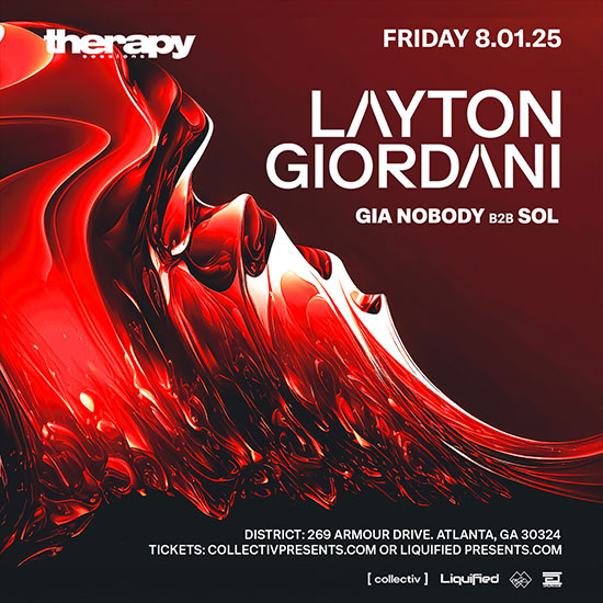 Layton Giordani at District Atlanta on Friday, August 1st!