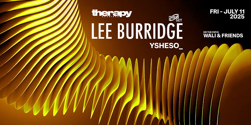 Lee Burridge at District Atlanta on Friday, July 11th!