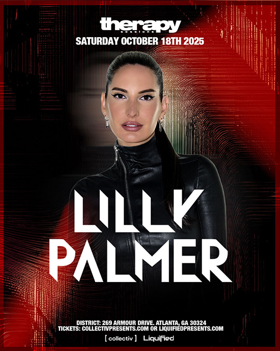 Lilly Palmer at District Atlanta on Saturday, October 18th!