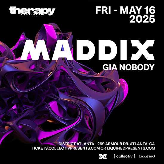Maddix at District Atlanta on Friday, May 16th!
