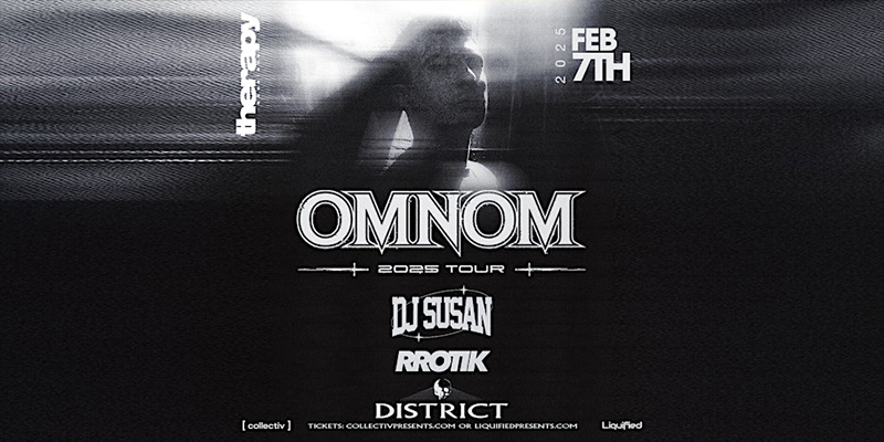 Omnom at District Atlanta on Friday, February 7th