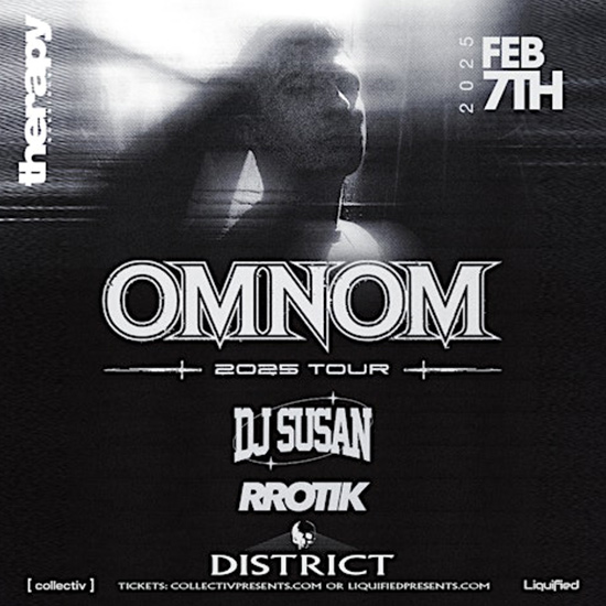 Omnom at District Atlanta on Friday, February 7th