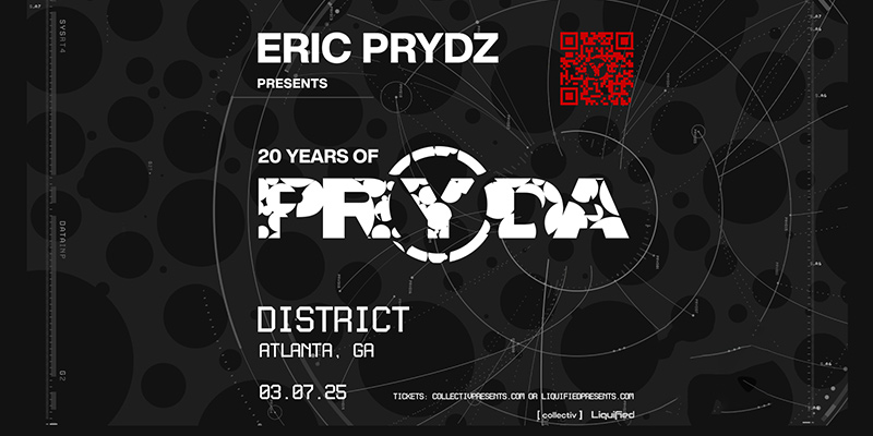 Eric Prydz at District Atlanta on Friday, March 7th