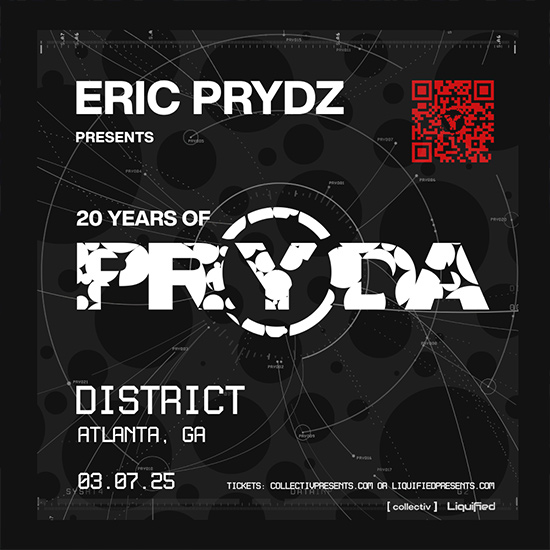 Eric Prydz at District Atlanta on Friday, March 7th