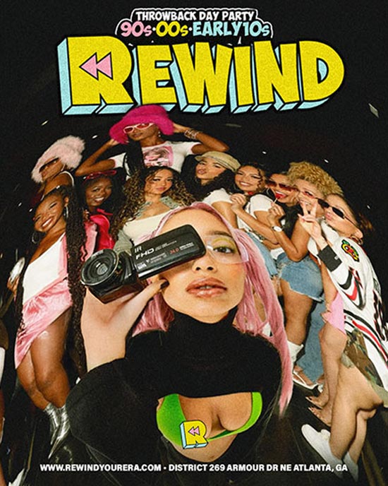 Rewind at District Atlanta on Sunday, May 18th!