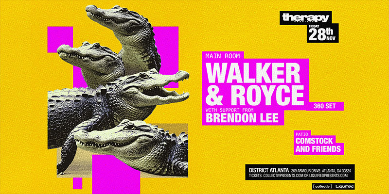 Walker & Royce at District Atlanta on Friday, November 28th!