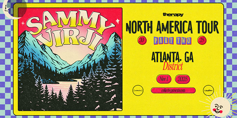 Sammy Virji at District Atlanta on Saturday, November 1st!