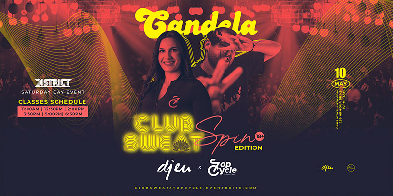 Club Sweat: Spin Edition - Featuring Top Cycle at District Atlanta Saturday, May 10th