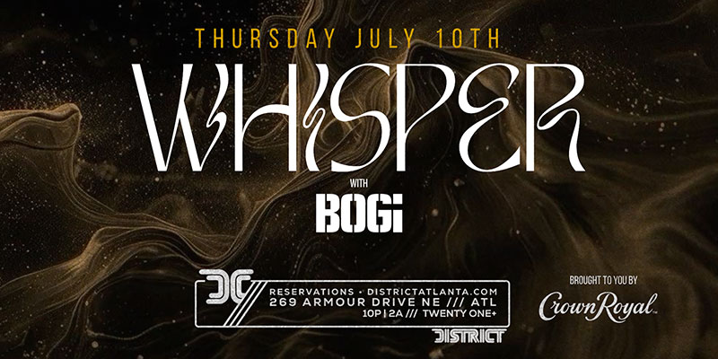 DJ Bogi: An Immersive 360° Experience at District Atlanta on Thursday, July 10th!
