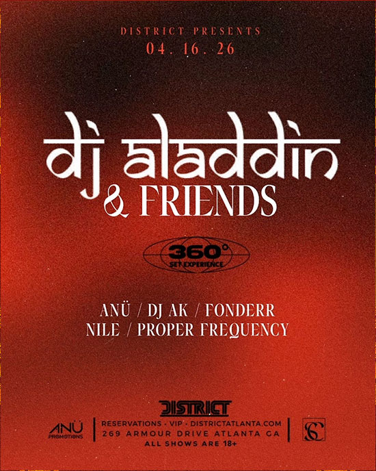 DJ Aladdin presents his first headline show at District