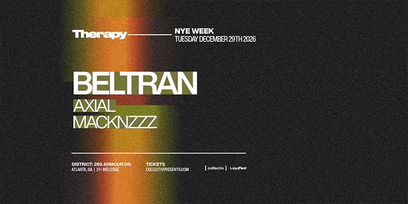 Beltran NYE Week at District Atlanta on Tuesday, December 29th!