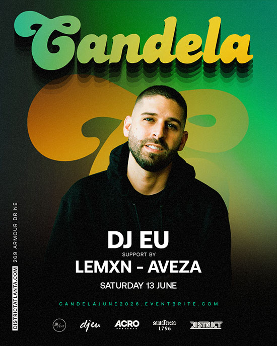 Candela: Atlanta's Hottest Monthly Latin Fusion Party on Saturday, June 13th