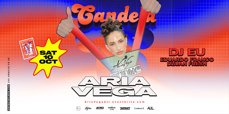 Candela: Atlanta's Hottest Monthly Latin Fusion Party on Saturday, October 10th