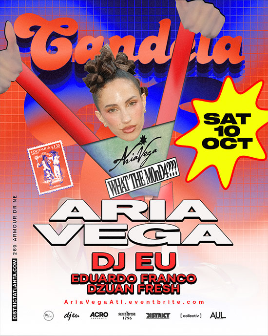 Candela: Atlanta's Hottest Monthly Latin Fusion Party on Saturday, October 10th