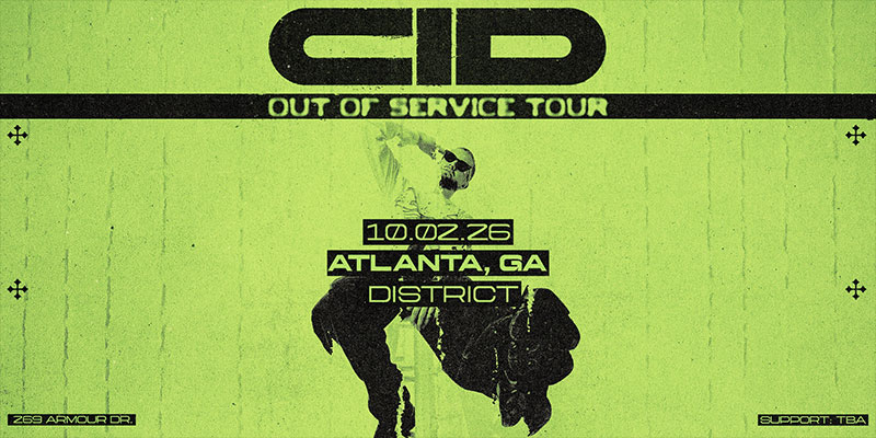 CID headlines at District Atlanta on Friday, October 2nd!