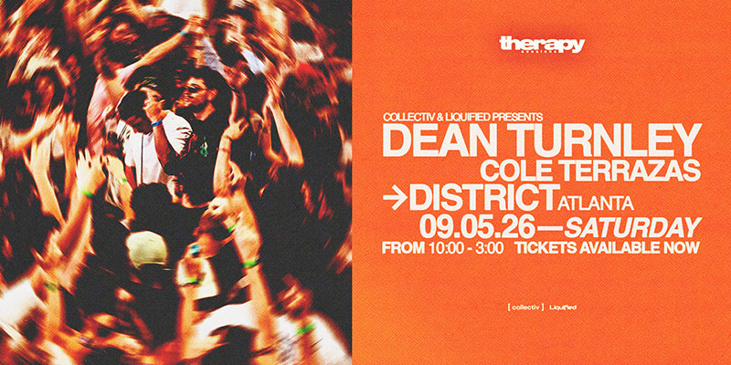 Dean Turnley headlines at District Atlanta on Saturday, September 5th!