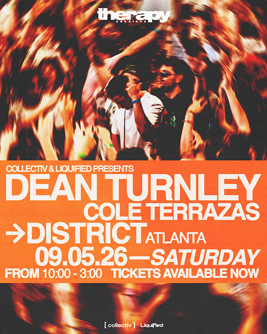 Dean Turnley headlines at District Atlanta on Saturday, September 5th!