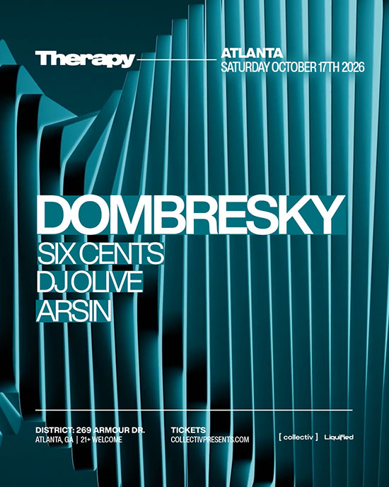 Dombresky headlines at District Atlanta on Saturday, October 17th!