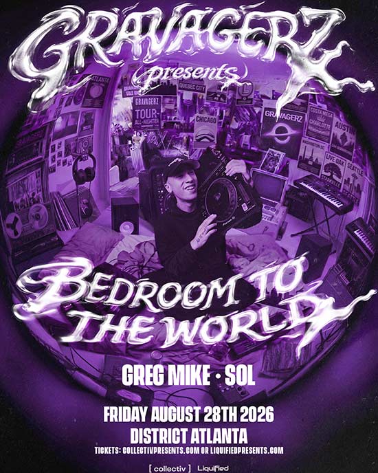 Gravagerz headlines at District Atlanta on Friday, August 28th!